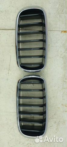 Решетка радиатора верхняя BMW X6 F16 (2014 - 2020)