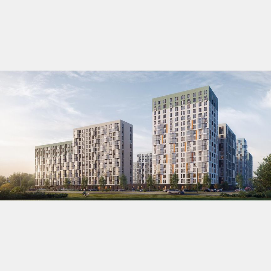 1-к. квартира, 38,9 м², 2/12 эт.