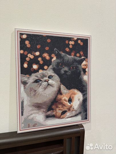 Картина алмазная готовая для интерьера