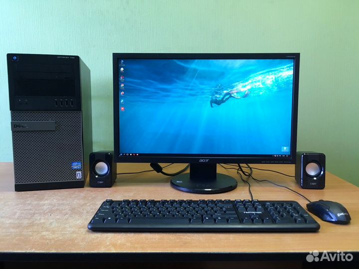 Мощный игровой i7, Geforce gtх 1060 3Gb, 8Gb Озу