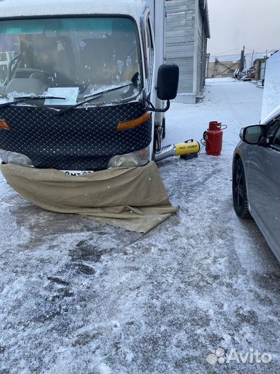 Отогрев авто