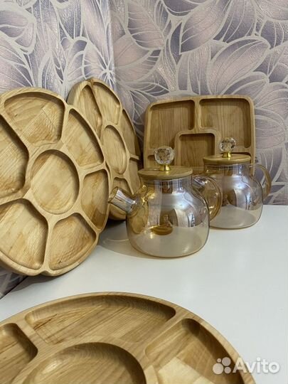 Чайник заварочный из стекла