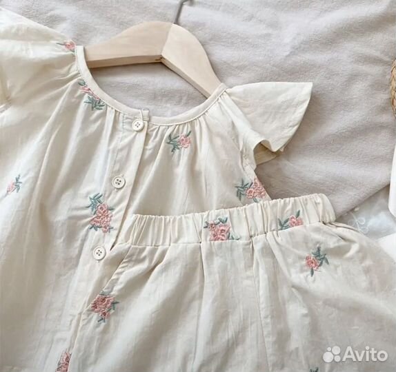 Летний костюм для девочки