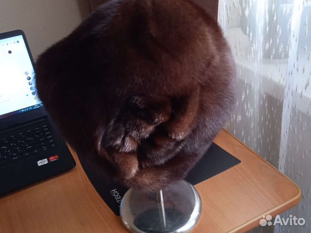 Шапка норковая новая