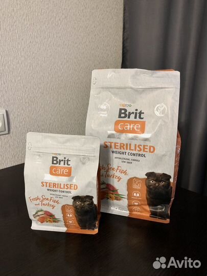 Сухой корм для кошек Brit Care для стерилизованных
