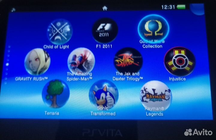 Sony ps vita 128gb +80 игр