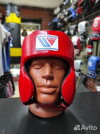 Боксерский шлем Winning MEX RED