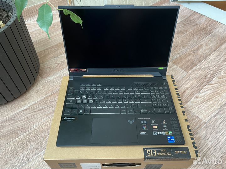 Ноутбук Asus TUF Gaming F15 i7 12700h / RTX 4060