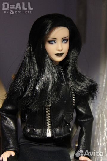 Ooak голова куклы Barbie Fashionistas брюнетки