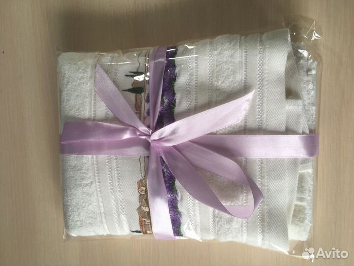 Махровое полотенце новое