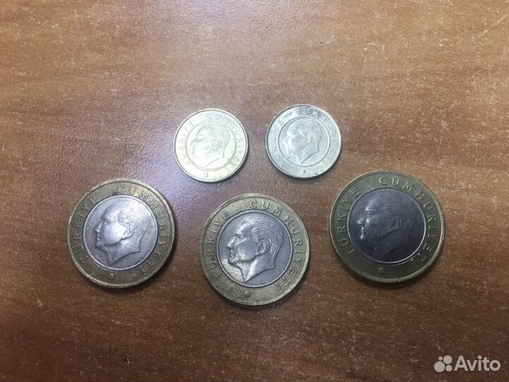 Монеты разные