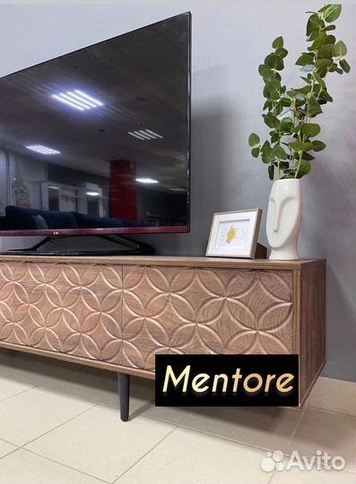 Тумба под тв Bravo с фрезеровкой