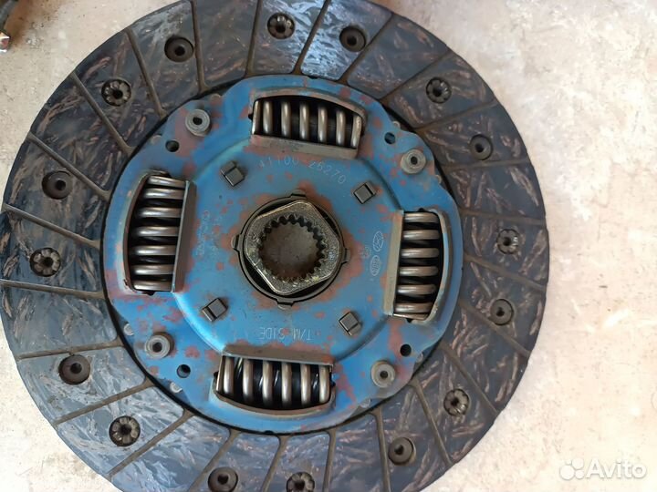 К-кт сцепления Киа Рио 4 Kia RIO 1.4л МКПП G4LC