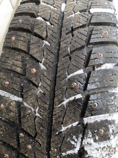 Зимняя резина на литых дисках