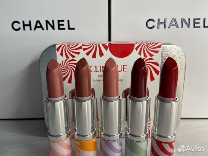 Clinique plenty of pop набор помад для губ