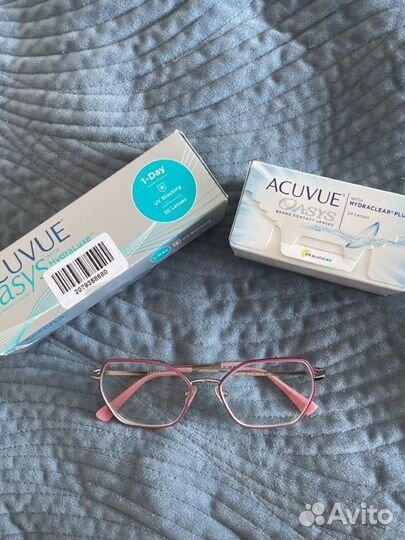 Линзы acuvue oasys