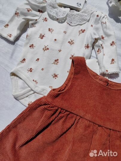 Комплект на выписку для девочки С&А