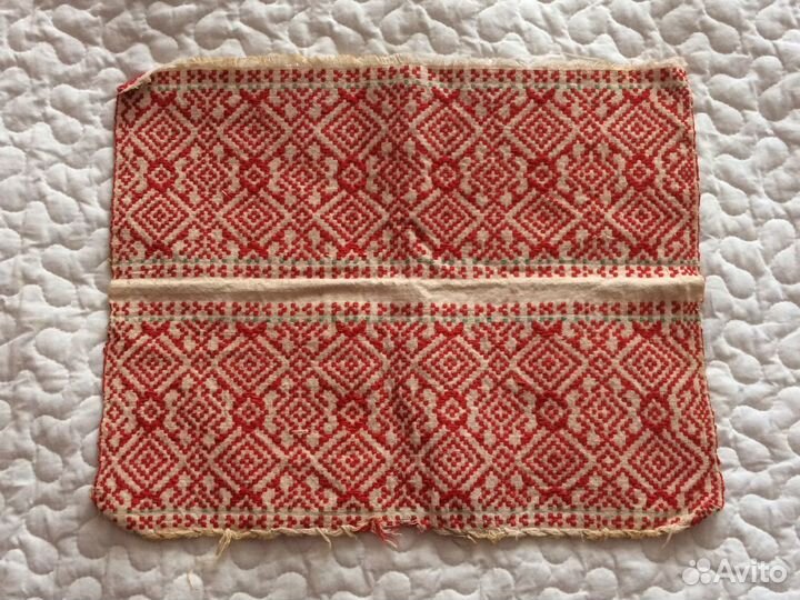 Старинный текстиль вышевка Архангельская губерния