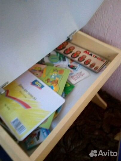 Парта со стулом для детей от 3лет до 8лет