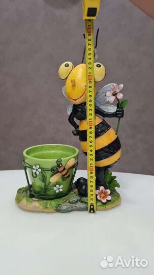 Кашпо для цветов с горшком (керамика)