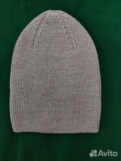 Шапка вязанная женская меринос