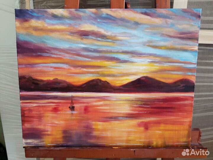 Картина акрилом 40х50см