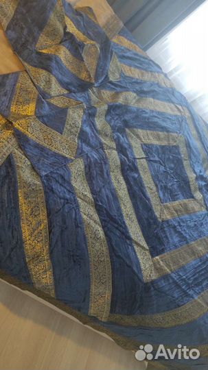 Покрывало шелк, хлопок Индия