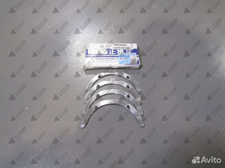 Вкладыши коренные двс YCD4T22T-105