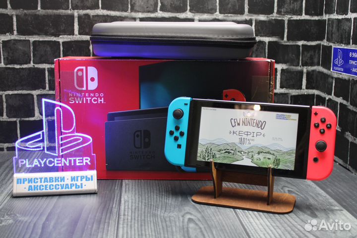 Nintendo Switch Rev2 прошитая