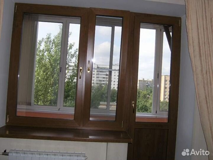 Балконный блок пвх