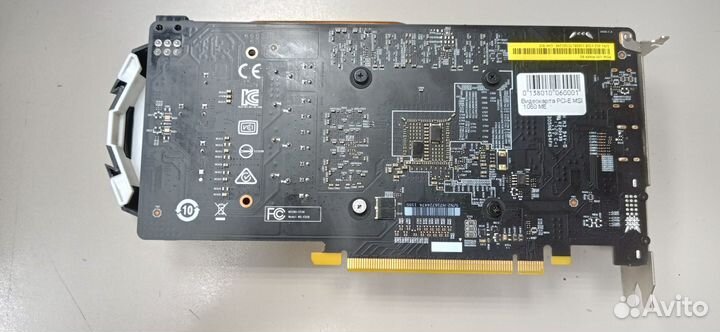 Видеокарта MSI P106-100 6gb Mining