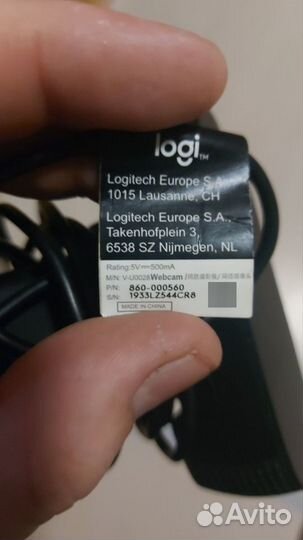Web-камера Logitech HD Pro C920 Black