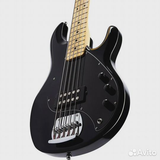 Бас-гитара Sterling by Music Man S.U.B. StingRay5 Maple FB 5-String Black