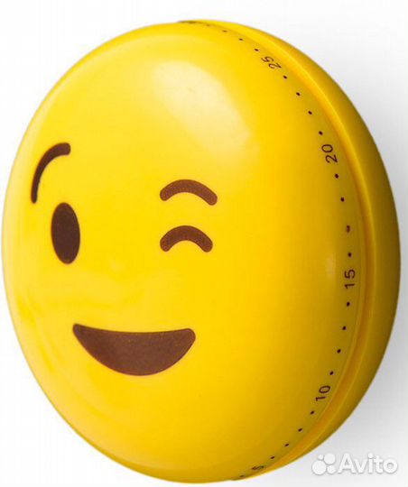 Таймер механический Emoji подмигивающий