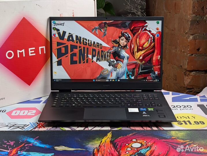 Hp Omen 17 RTX 3080(16gb) / 2,5k/ 32ram