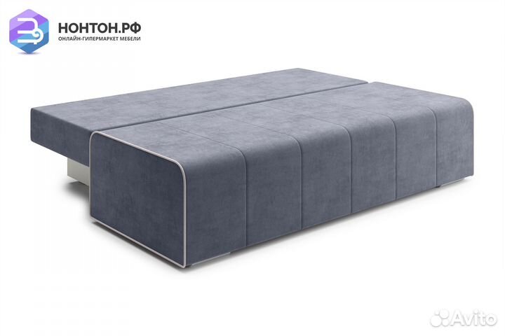 Диван еврокнижка Лестер темно-серый