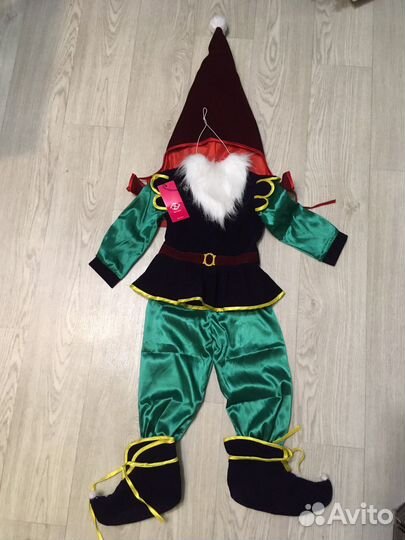 Новогодний костюм гномика