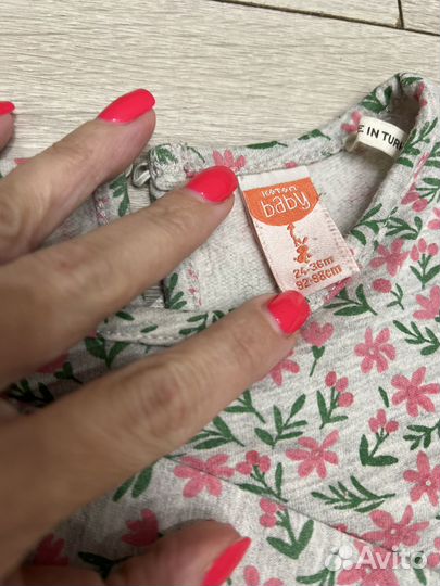 Фирменные вещи и обувь для девочки 86-92-98
