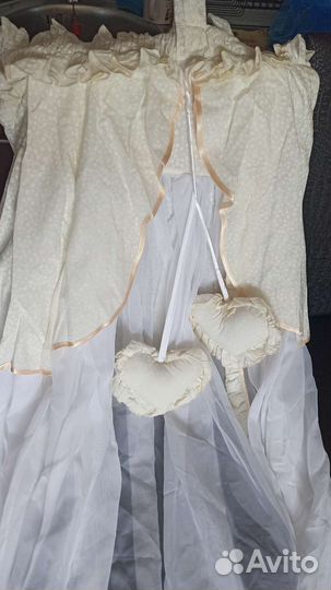 Балдахин в кроватку с держателем