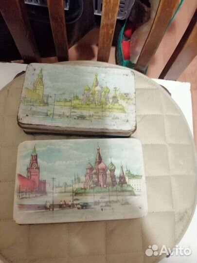 Коробочки жестяные