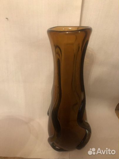 Графин хрустальный СССР, ваза, фигурка рыбы