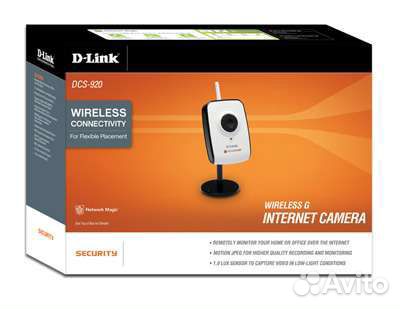 IP-камера Wi-Fi Сетевая D-Link DCS-920. Новая