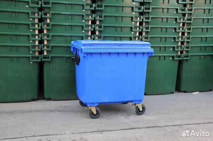 Контейнер для мусора 1100л Ч3693