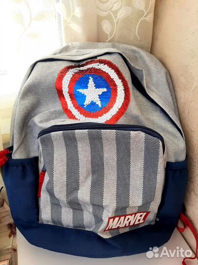 Рюкзаки детские GAP с принтом marvel