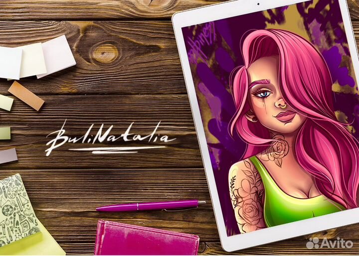 Художник-иллюстратор, арт, дизайнер