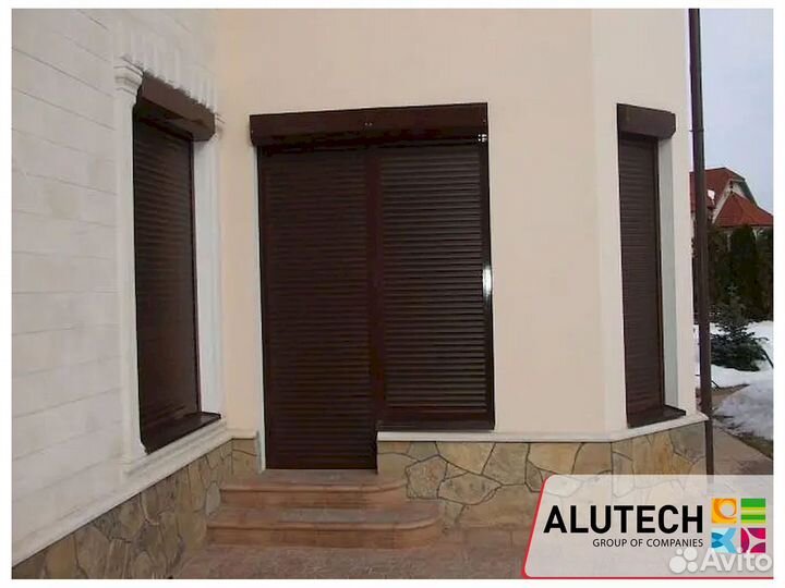 Дверные рольставни