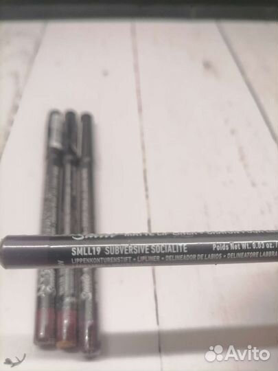 Замшевые карандаши NYX suede для губ новые