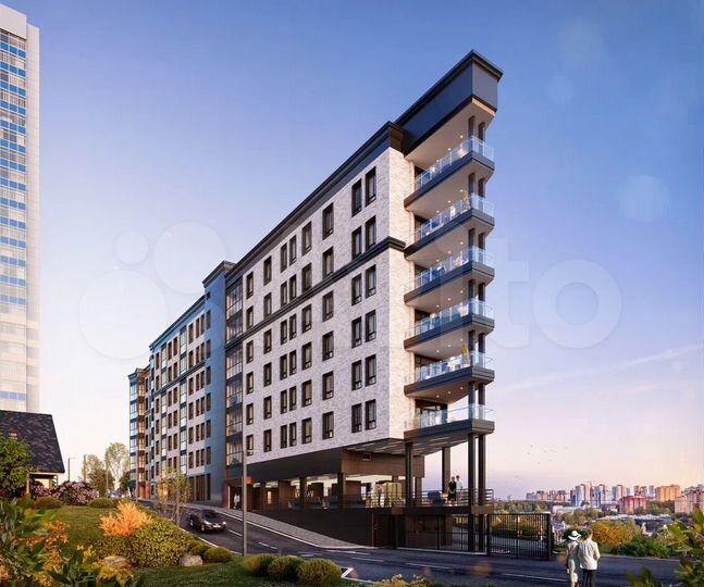 1-к. квартира, 42,6 м², 1/6 эт.