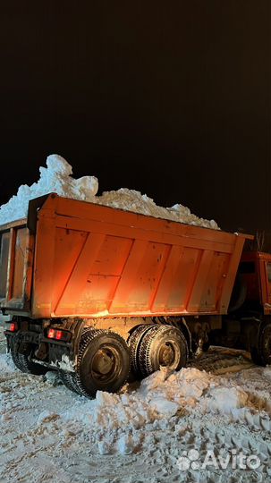 Уборка территорий от снега