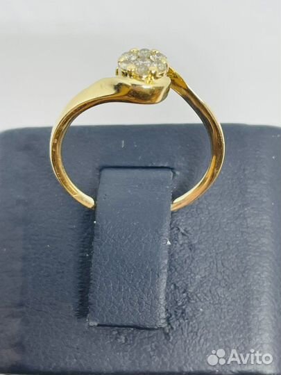Золотое кольцо Бриллианты 585